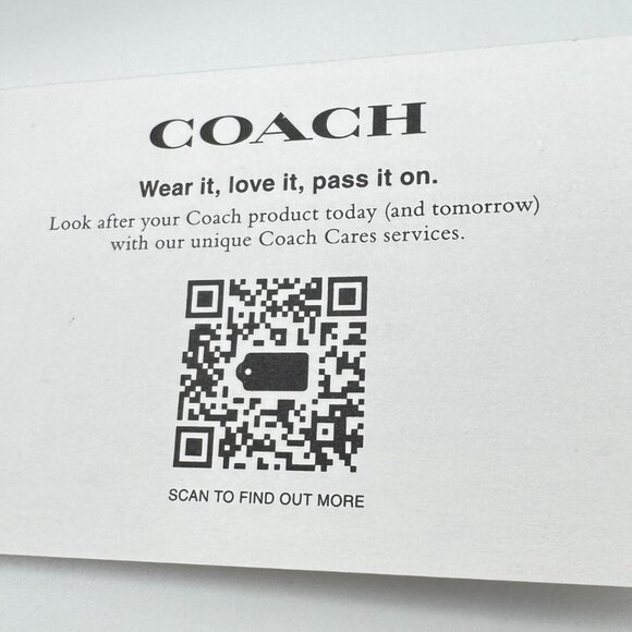 Coach Anna Foldover Crossbody Bag Tartan Plaid Red Black Coated Canvas Leather - Picture 11 of 16